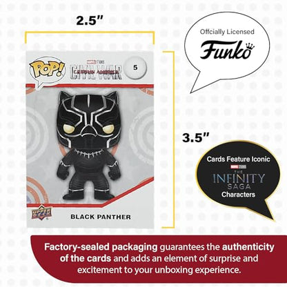 UCC Distributing Funko Pop Marvel Trading Card Box - 24 Packs Per Box/Factory Sealed