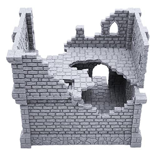 EnderToys Ulvheim Ruins by Terrain4Print (Set C), 3D Printed Tabletop RPG Scenery and Wargame Terrain for 28mm Miniatures