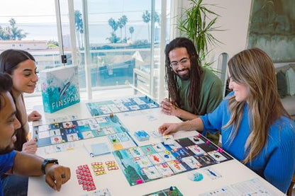 Stonemaier Games: Finspan - A Wingspan Game by David Gordon & Michael O’Connell | A Relaxing Strategy Board Game About Collecting Fish and Ocean Diving for Adults and Family | 1-5 Players, 60 Mins