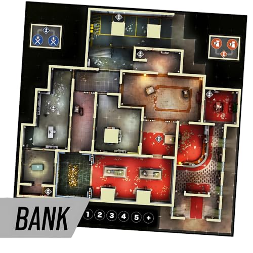 Mythic Games, 6: Siege The Board Game Bundle: Concrete City - Map Pack 1, Dead End - Map Pack 2, Sand and Dust - Map Pack 3 (3 Items)