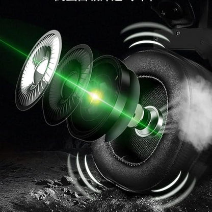 Wired Gaming Headset, Computer Headphones with Microphone/Mic Noise Cancelling, Headset with Noise Canceling Mic - Black
