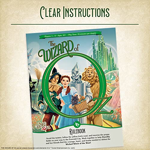 Ravensburger Wizard of Oz Adventure Book Game for Ages 10 & Up – Immersive Story-Based Gameplay | Detailed Miniatures | Ideal Gift for Brain Teaser Enthusiasts | Interactive Group Activity