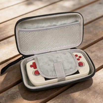 GEKUPEM Hard EVA Carrying Case for Ayaneo Pocket Air Mini Handheld Game Console, Portable Organizer Game Console Storage Bag Shockproof Travel Bag