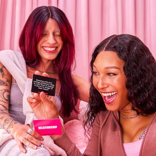 Asking for A Friend by Relatable, Great Card Games for Game Night, Bachelorette Party Favors for Social Gatherings, and Friendly Icebreakers, Includes 300 Cards and 1 Die - style: Asking For A Friend