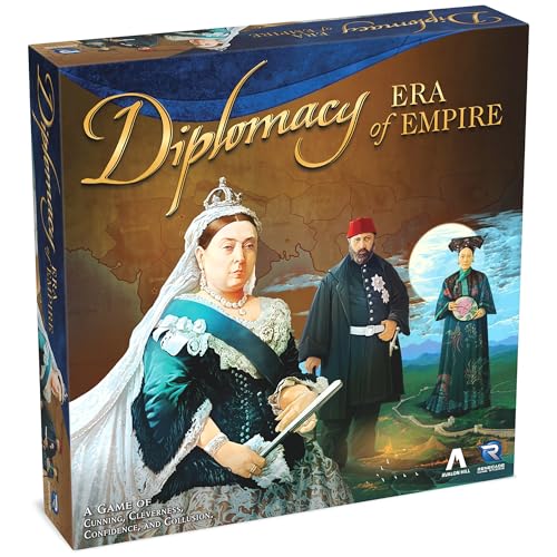 Renegade Game Studios Diplomacy: Era of Empire Strategy Board Game | Negotiation Game for 2-7 Players set in Ottoman Empire; Includes 147 Country Tokens and Premium Wooden Fleet Pieces
