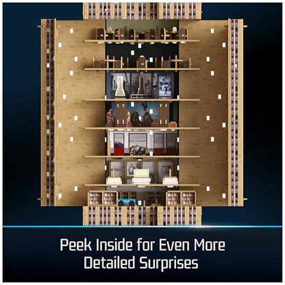 4D Build Empire State Building Replica 3D Puzzle Model Kit for Adults | 479 Premium EPS Foam Pieces, No Glue or Tools Required, Home Decor Collectible Figure for Display, Screen-Free Hobby Ages 12+