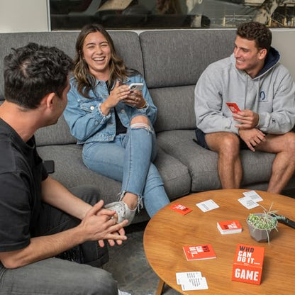 DSS Games Who Can Do It [Compete with Your Friends to Win These Challenges | Adult Party Game | Great for Game Night, Big Groups, Pregames | Gifts for Him] | 250 Challenge Cards, 3+ Players, Ages 17+, Pregame, Game Night, Gift for Him, College Party Game,