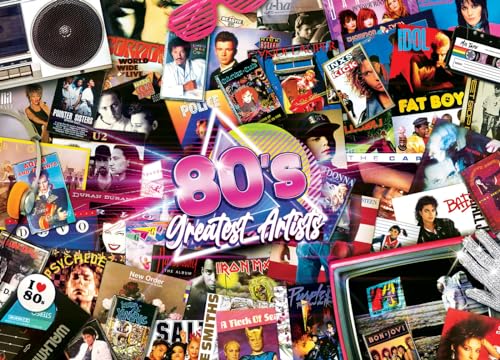 MasterPieces Greatest Hits - 80's 1000pc Puzzle - style: 80's Greatest Artists