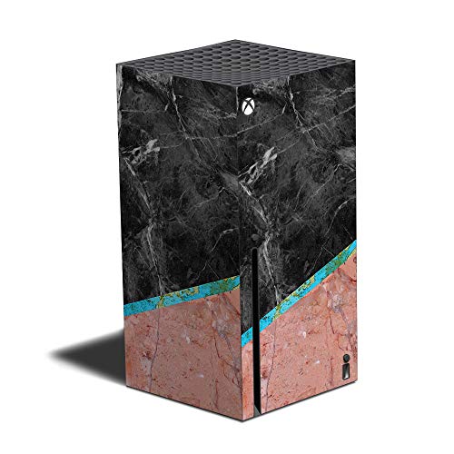 MIGHTY SKINS Skin Compatible with Xbox Series X - Cut Marble | Protective, Durable, and Unique Vinyl Decal wrap Cover | Easy to Apply, Remove, and Change Styles | Made in The USA (MIXBSERX-Cut Marble) - color: Cut Marble