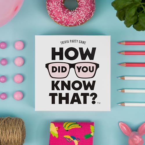 Hygge Games How did You Know That? – Trivia Party Game, White
