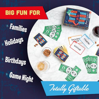 Go Big or Go Broke Family Party Card Game for Kids Ages 8+ EAP Toy & Games | Fast paced interactive strategy game for kids, families, classroom, birthdays, sleepovers, travel & gatherings