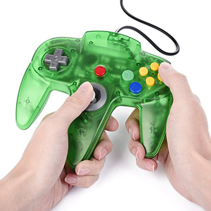 miadore 4 Pack USB N64 Controller, Classic N64 Controller Wired 64 Gamepad Controller Joystick for PC MAC Raspberry pi 4 [Windows]…