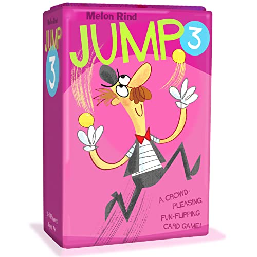 Melon Rind Jump 3, Math Game for Kids Learning Multiples of 3, Lively Card Game, a Fun Math Activity for Boosting Confidence, Quick and Easy Screenless Fun, Ages 7+ - style: Multiples of 3