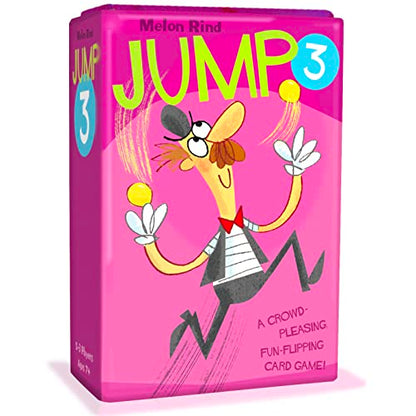 Melon Rind Jump 3, Math Game for Kids Learning Multiples of 3, Lively Card Game, a Fun Math Activity for Boosting Confidence, Quick and Easy Screenless Fun, Ages 7+ - style: Multiples of 3
