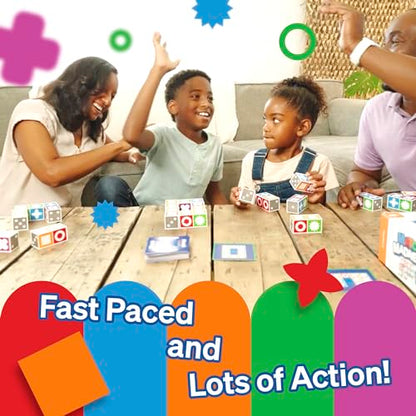 FoxMind Match Madness Board Game, Visual Recognition Matching Board Game, Family Puzzle Game to Develop Kids Problem Solving Skills - style: Match Madness