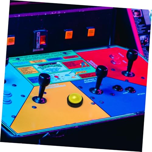 Cabilock Illuminated Button Push Button Start Lever Game Machine Replacement Arcade Push Cover