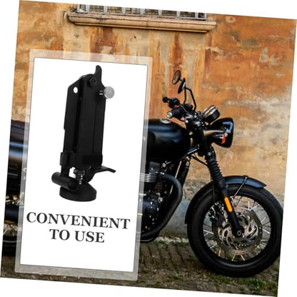 Foldable Motorcycle Wheel Stand Motorbike Wheel Lifter Adjustment Essential Motorcycle Accessory
