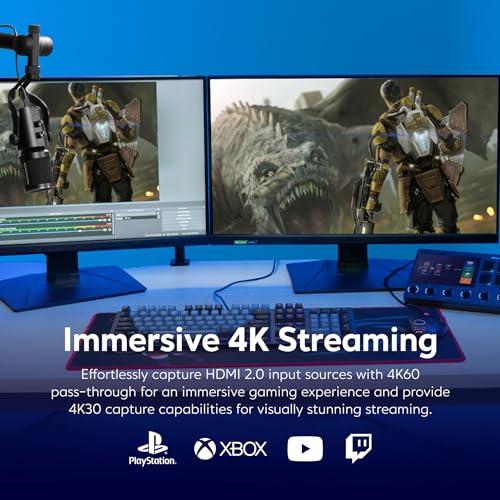 AVerMedia HDMI Capture Card for Streaming and Video Gaming, 4K60 Pass-Through with Ultra-Low Latency on PS5, PS4 Pro, Xbox Series X/S, Xbox One X, Switch Games - GC571 Live Streamer Ultra HD - size: 4K - GC571 Live Streamer ULTRA HD