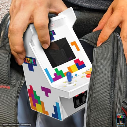My Arcade Tetris Micro Player Pro: Mini Arcade, Handheld Video Game, 2.75" Screen, Tetris Game - style: Tetris