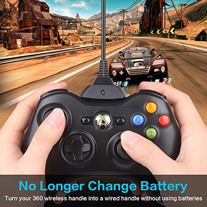 Trenro Charger for Xbox 360 Controller, 2 Pack USB Charging Cable
