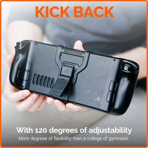 Mechanism Deckmate 7-in-1 Bundle | Steam Deck Kickstand, Battery, SSD, VESA & Wall Mounting Kit | Case Friendly Steam Deck Accessories | Mount Anything - color: Steam Deck