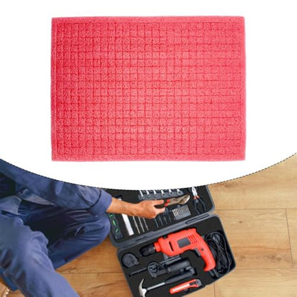 Toolboxes Foam Sponge Insert Game Box Board Cases Pre Cut Segments Customizable Drawer Padding Shock Absorbing Suitable for Camera Cases to, Black red 2.5cm - size: black red 2.5cm
