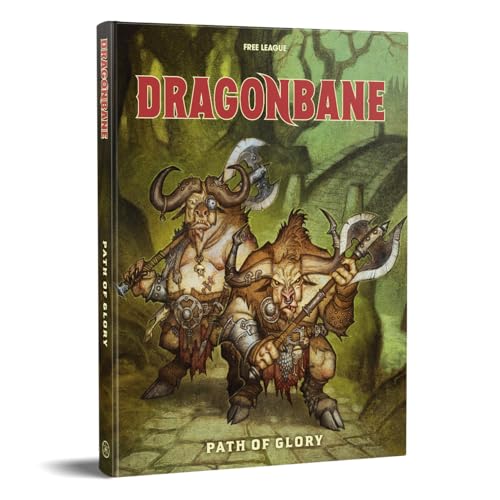Free League Publishing Dragonbane: Path of Glory Roleplaying Adventure Expansion, Tabletop Roleplaying for Adults, Family, Teens 12+