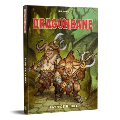 Free League Publishing Dragonbane: Path of Glory Roleplaying Adventure Expansion, Tabletop Roleplaying for Adults, Family, Teens 12+