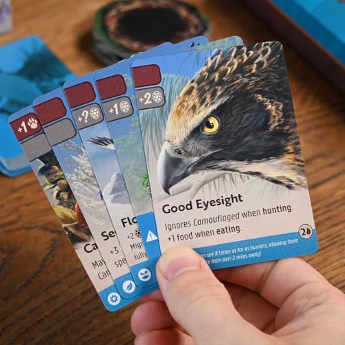 Nature Board Game Expansion – Module 1: Flight | Soar, Migrate, and Outsurvive Rivals with New Bird Traits | Wildlife Strategy Game | 1-4 Players, Solo Mode, Age 10+ | Northstar Game Studio