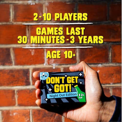 Big Potato Don’t Get Got: Night Out | Award Winning Secret Missions Party Game for Adults and Family - style: Don't Get Got: Night Out Edition