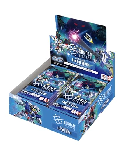 Bandai Gundam Card Game Extra Booster SD Gundam G Generation Eternal Nexus EB01 (Box) 24 Pack | Japanese version; cards and packaging are in Japanese.