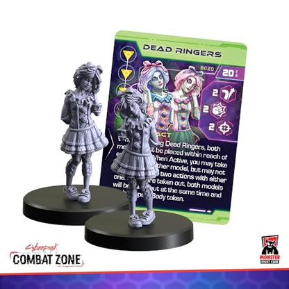 Monster Fight Club Combat Zone Product Line (Bozos Starter Gang) - style: Bozos Starter Gang