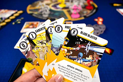 Renegade Game Studios Power Rangers: Heroes of The Grid for 14 years | Cooperative Strategy Game for 2-5 Players, Includes Miniatures and Combat Cards, Save Angel Grove from Rita Repulsa