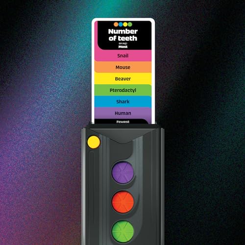 Hasbro Gaming Drop Trivia Game | Electronic Party Game with Voice and Sounds | Ages 13+ | 2 or More Players | 15 Mins. | from Trivial Pursuit | Party Board Games