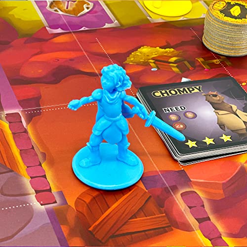 The Quest Kids - Fantasy Themed Board Game for Kids Ages 5+, Family Fantasy Tabletop Adventure for Boys and Girls