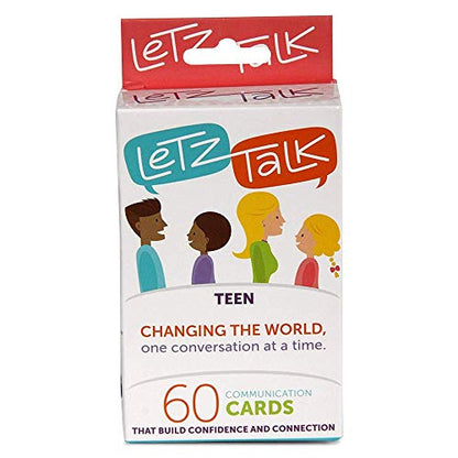 Conversation Cards for Teens - Communication Cards to Build Confidence & Emotional Intelligence, Family Games for Kids & Adults - Classroom Must Have - Therapy Game - Stocking Stuffer. - color: Ages 13-18