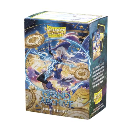 Dragon Shield | Grand Archive Matte Art Sleeves | 100 CT - Smooth & Tough Premium TCG Sleeves | Compatible with Pokemon, One Piece & Magic The Gathering | Chronowarp - color: Chronowarp