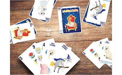 Llama Drama Family Card Game – Fast 15-Min Play, Ages 7+, 2-4 Players (Up to 8 with 2-Pack) – Easy, Hilarious Strategy & Luck for Game Nights - style: 1-Pack Original