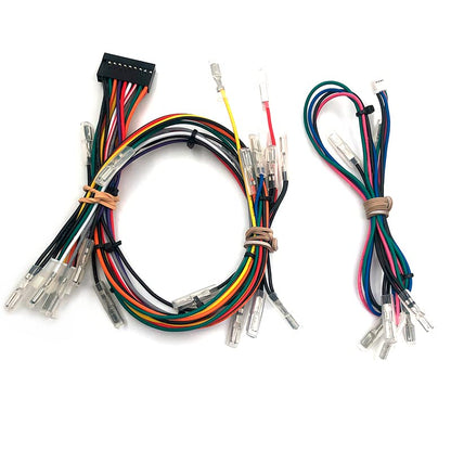Universal Fighting Board Cables Quick Connect 20-Pin Joystick/Button Easy Plug Harness 4-Pin Touchpad Button Harness for Fighting Game Controller Board - color: For Fight stick