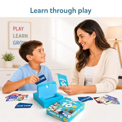 Skillmatics Guess in 10 Card Game – Professions, Gift for Boys & Girls | Educational Trivia Cards, Family Game Night, Travel Toy, Board Game, Screen-Free Fun, Kids Ages 6, 7, 8, 9 and Up - style: Professions