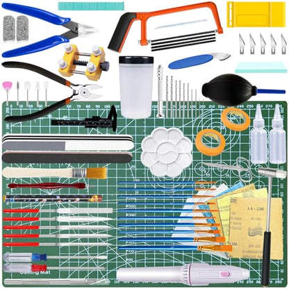 78Pcs Professional Gundam Model Tools Kit Hobby Building Tools for Buildings, Repairing and Fixing