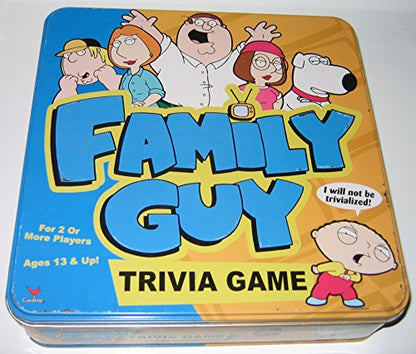20th Century Fox Family Guy 디럭스 트리비아 게임, 휴대용 케이스 포함