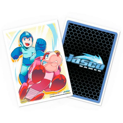 Dragon Shield | Matte Art Sleeves | 100 CT - Smooth & Tough Premium TCG Sleeves | Compatible with Pokemon, One Piece & Magic the Gathering | Mega Man & Rush - color: Mega Man & Rush