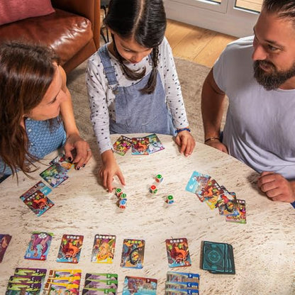 HABA King of The Dice - A Tricky Skill and Luck Dice Board Game, Perfect for Family Games and Kid Games for Ages 8 Years and Up (Made in Germany)
