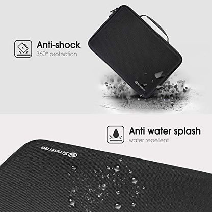 Smatree Hard Carrying Case for 14.2inch Apple MacBook Pro M5 2025/2024 M4 | for 14.2inch APPLE MacBook Pro 2023 A2918,13 inch MacBook Air M4 2025/2024/2022,iPad Pro M5 2025/2024/iPad Air M3 2025,Black - color: Black