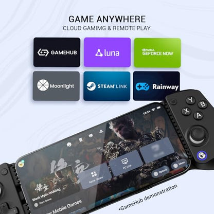 GameSir X5 Lite Mobile Gaming Controller for Android,Hall Effect Joystick | Lightweight Ergonomic Phone Controller- Play Genshin Impact & Zenless Zone Zero