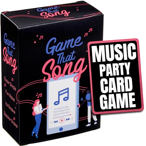 Game That Song - Music Party Game for Adults & Families | Card Game for Game Night | Compete to Play the Best Song | 3-6 Players or Groups - style: *Original*