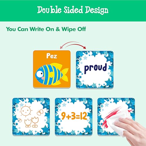 Hebayy Spanish Memory Matching Game, 72 PCS First Words Matching Cards for Toddlers, 36 Pairs Memory Cards Educational Toys Preschool Spanish Learning Activities for 4 5 6 Years Old - style: Cartoon Animals (Spanish version)