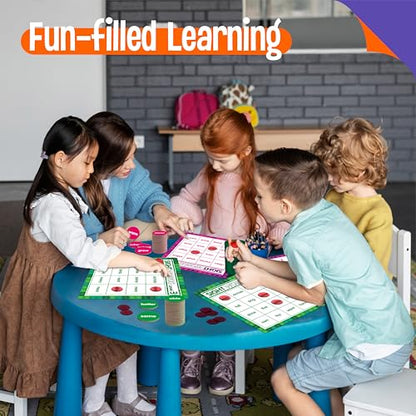 SpriteGru Sight Word Bingo Game, 160 Sight Words Learn to Read Level 3 & Level 4 Bingo Board Game Dolch's & Fry's Words Lists for Kindergarten and Preschool Kids 4-8, Perfect for Classroom & At Home - style: 25 Pcs Sight Word Bingo Game Level 3-4