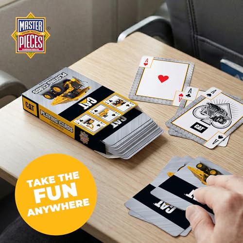 MasterPieces Family Games - Caterpillar Playing Cards - Officially Licensed Playing Card Deck for Adults, Kids, and Family - style: Caterpillar
